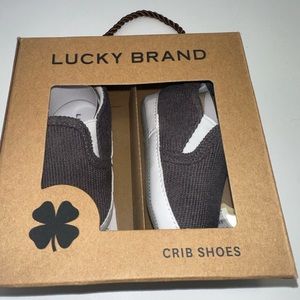 Lucky brand crib shoes size 2 3-6 months